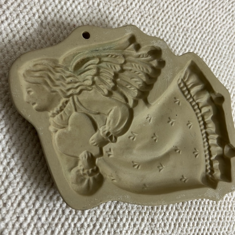 Flying Angel, Brown Bag Design Cookie or Butter Press.